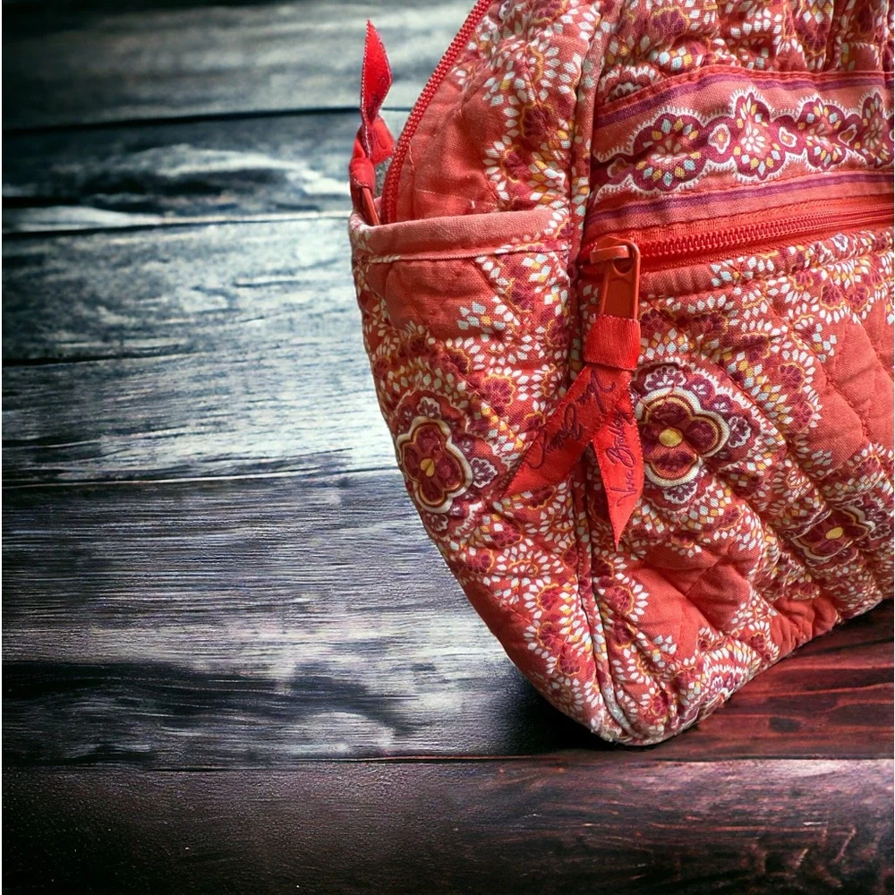 Vera Bradley Diaper‎ Bag, Orange Paprika Print